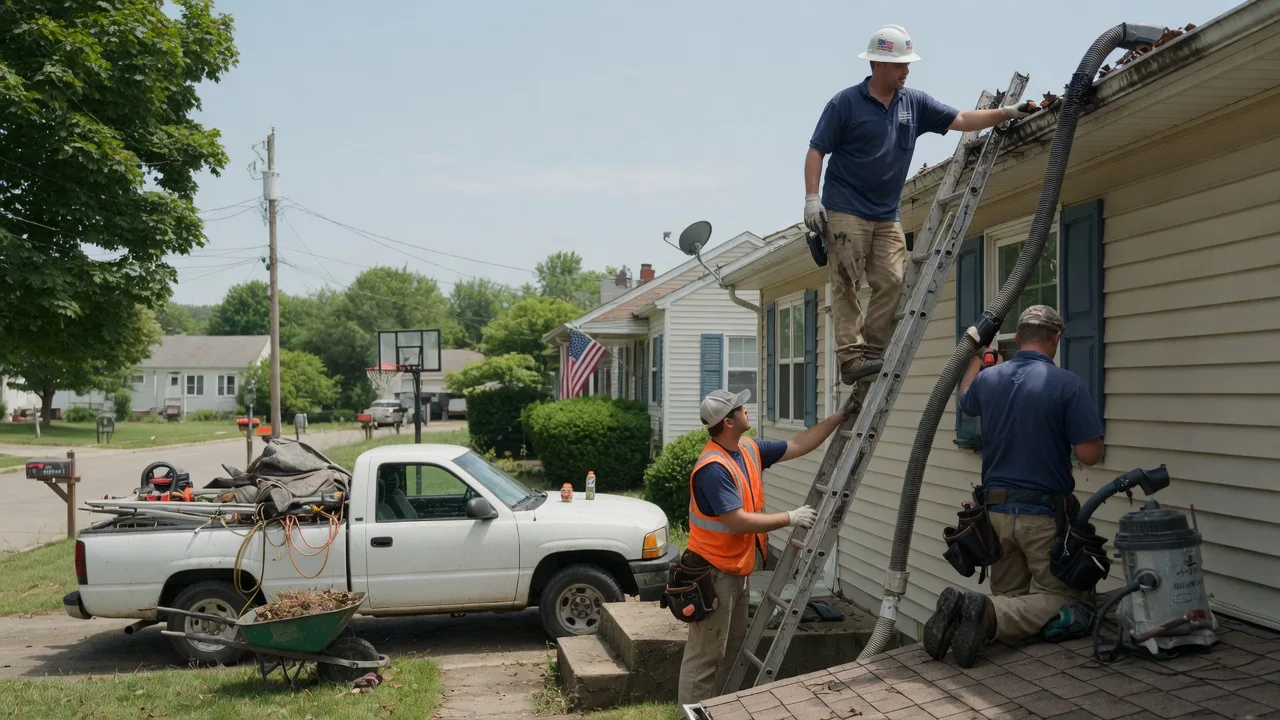 Gutter Installation in Scheller, IL near me